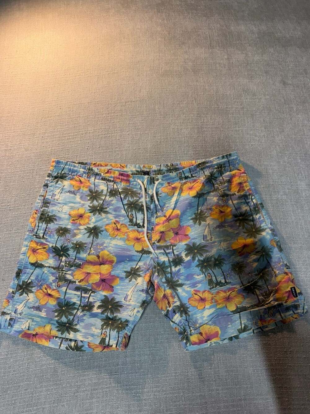 Deus Ex Machina Board Shorts Multi Tropical Floral Print